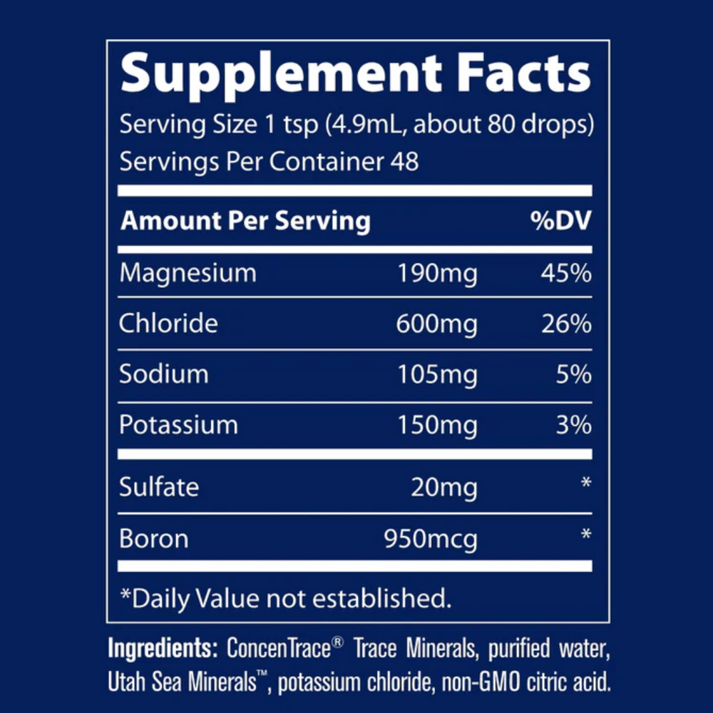 Buy 40,000 Volts Electrolyte Concentrate | 237ml | Trace Minerals UK