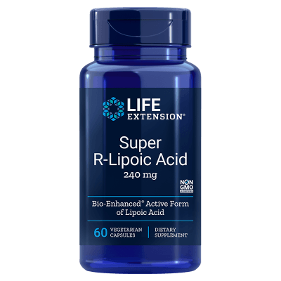 Buy Super R-Lipoic Acid | 60 Veg Caps | Life Extension UK