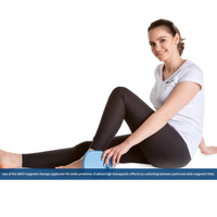 A6P2 magnetic therapy applicator pad in use UK 