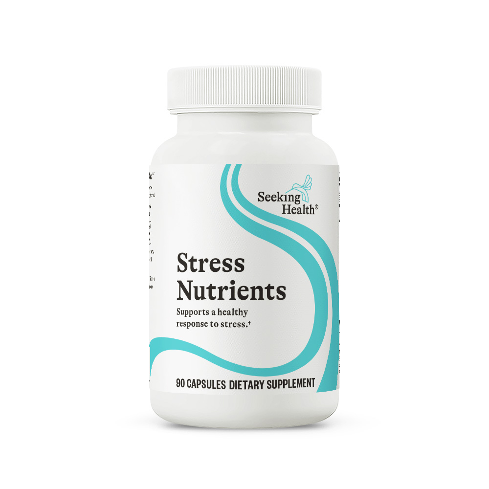 Stress Nutrients | 90 Capsules | Seeking Health UK online