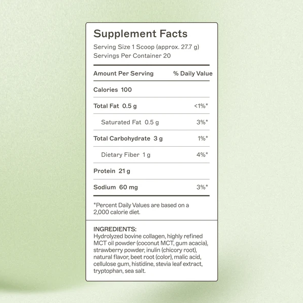 Amy Myers Paleo Protein | Strawberries & Cream | UK online