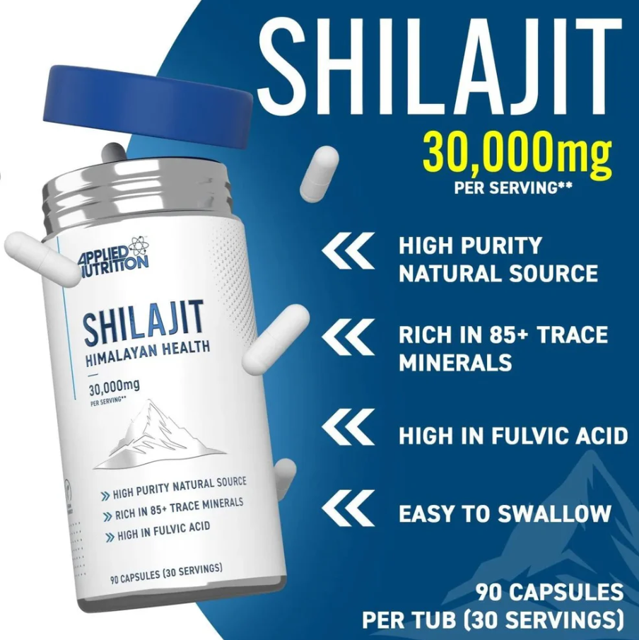 Pure Shilajit Capsules (90 Capsules) + FREE GIFT!