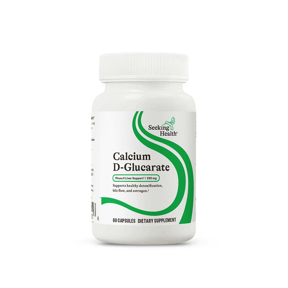 Calcium D-Glucarate - 60 Capsules - Seeking Health UK