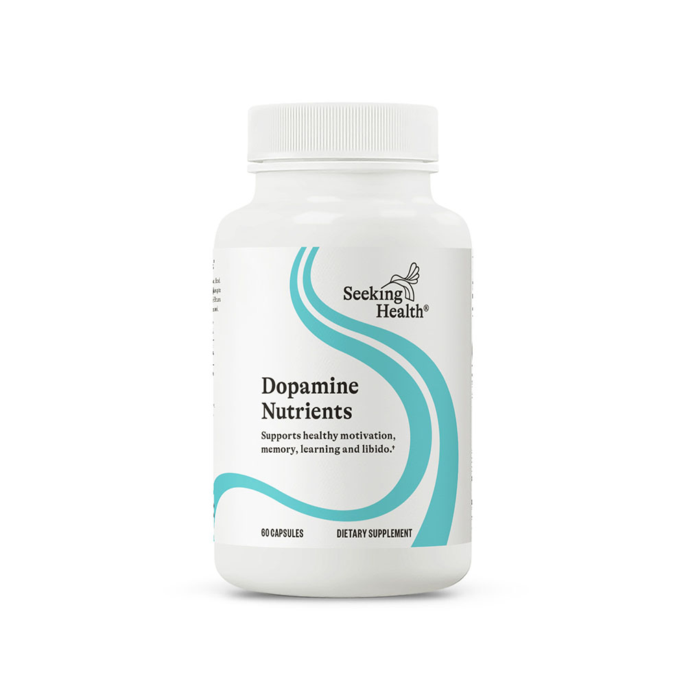 Buy Dopamine Nutrients | 60 Capsules | Seeking Health UK