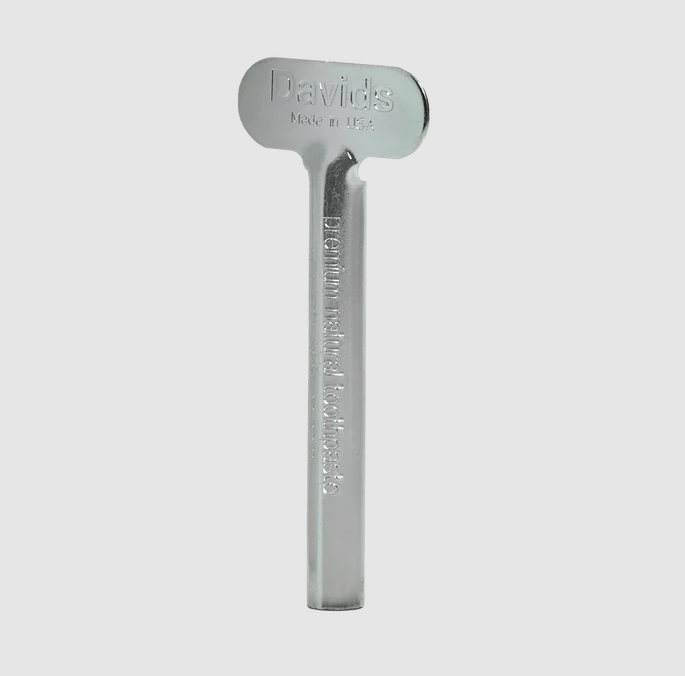 Davids Toothpaste Metal Tube Key