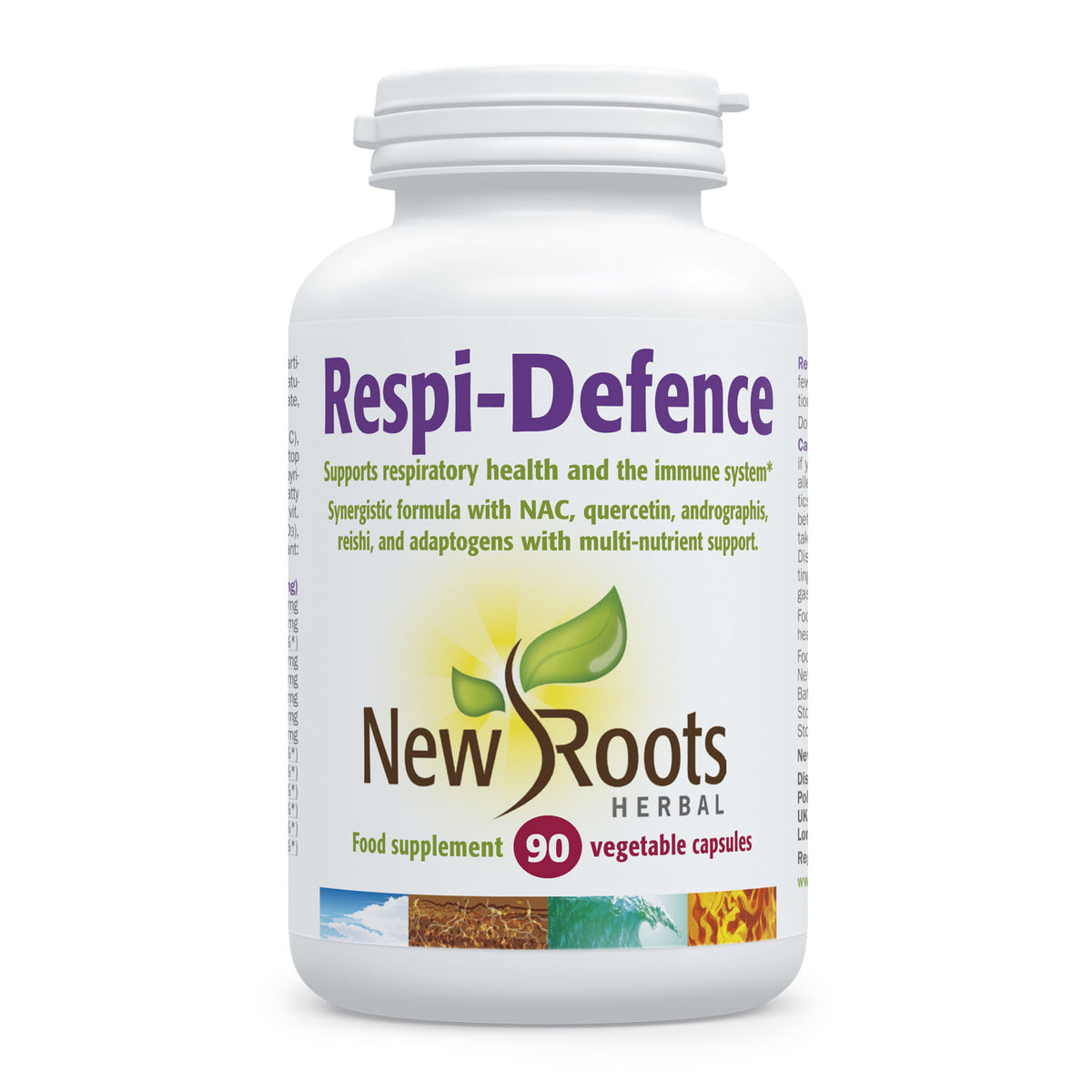 Respi Defence | 90 Veg Caps | New Roots Herbal