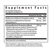 Seeking Health Estrogen Nutrients - 60 Capsules - Fast UK Shipping
