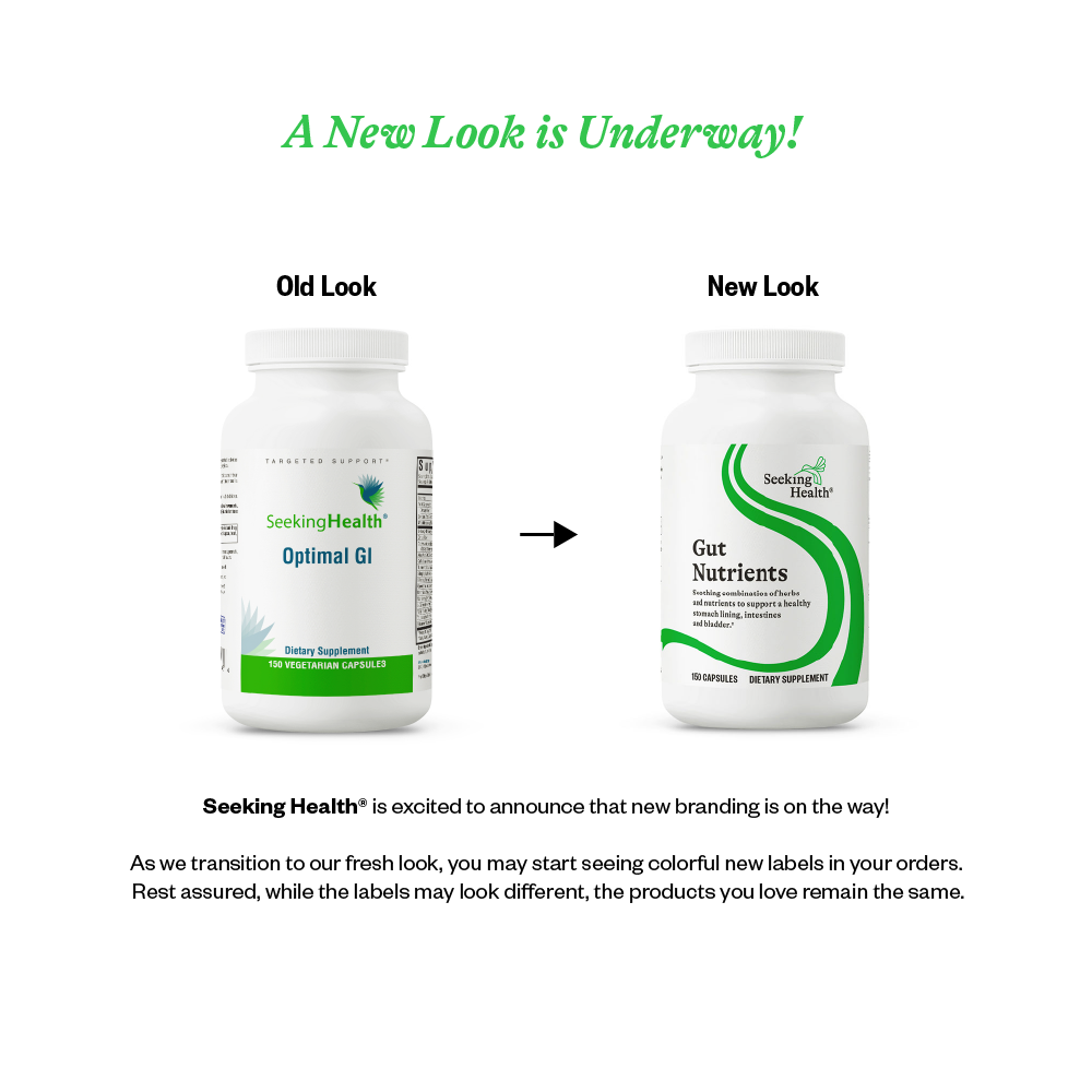 Gut Nutrients 150 Capsules | Seeking Health UK 