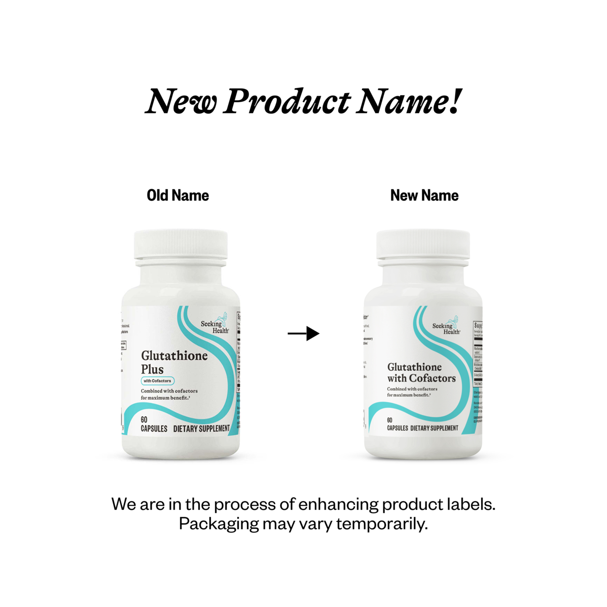 Glutathione with Cofactors | 60 Capsules | Seeking Health UK