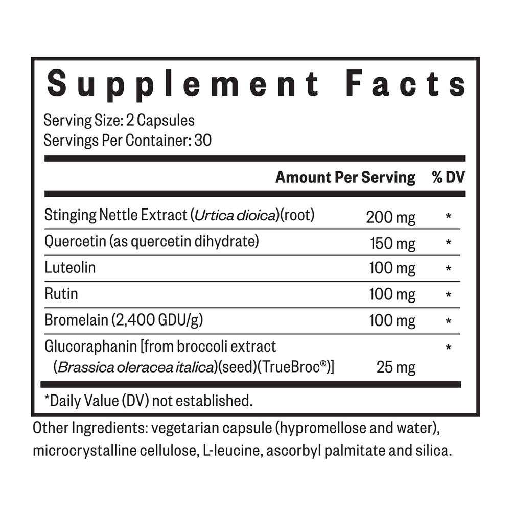 Buy HistaminX | 60 Capsules | Seeking Health UK
