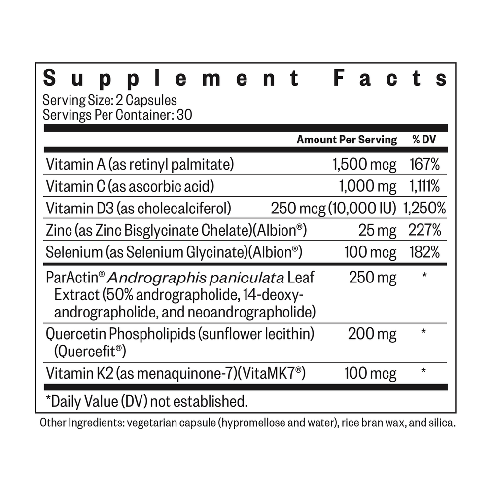 Immune Intensive | 60 Capsules | Seeking Health