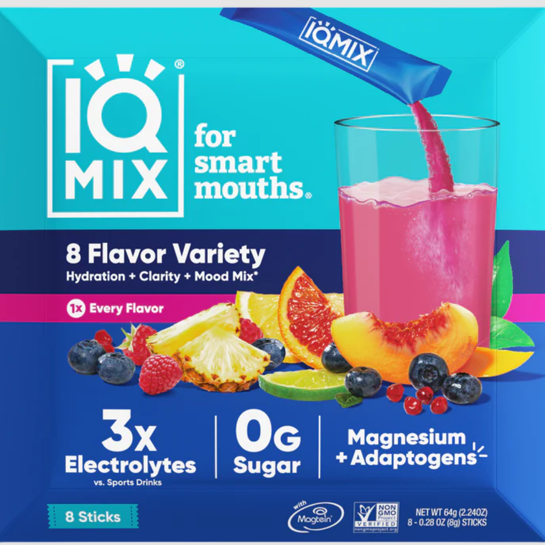 IQMIX 8 Flavour Variety Pack - IQBAR Shop Now 