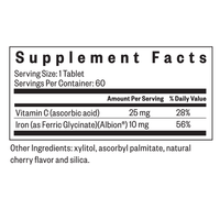 Buy Iron Chewable | 60 Tablets | Seeking Health UK