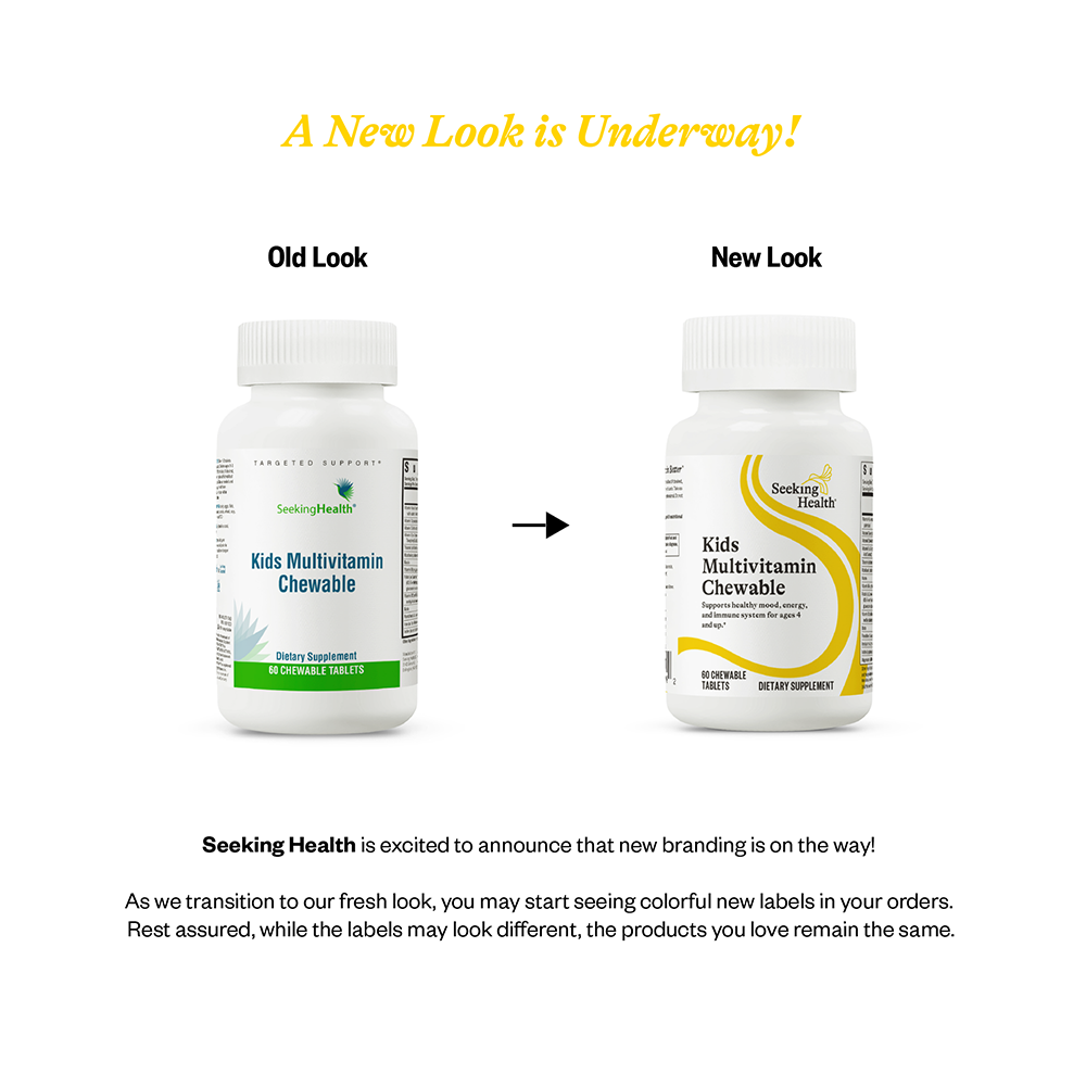 Buy Kid's Multivitamin Chewable | 60 Tablets Seeking Health UK