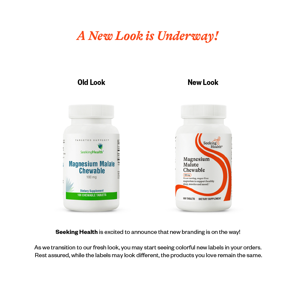 Seeking Health Magnesium Malate Chewable | 100 Tablets UK online