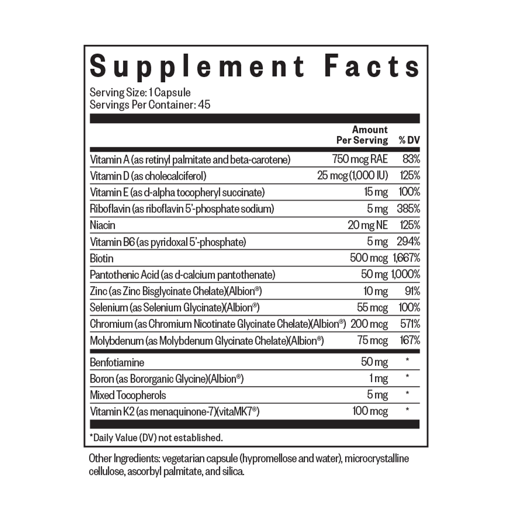 Seeking Health Multivitamin One Sensitive | 45 Capsules UK online