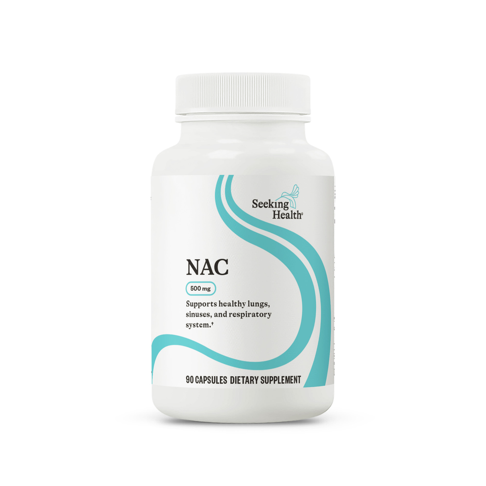 Buy NAC (N-Acetyl-L-Cysteine) - 90 Capsules - Seeking Health UK online