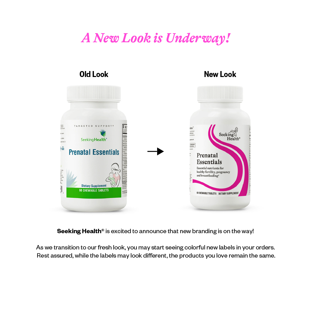 Prenatal Essentials Chewable | 60 Tablets