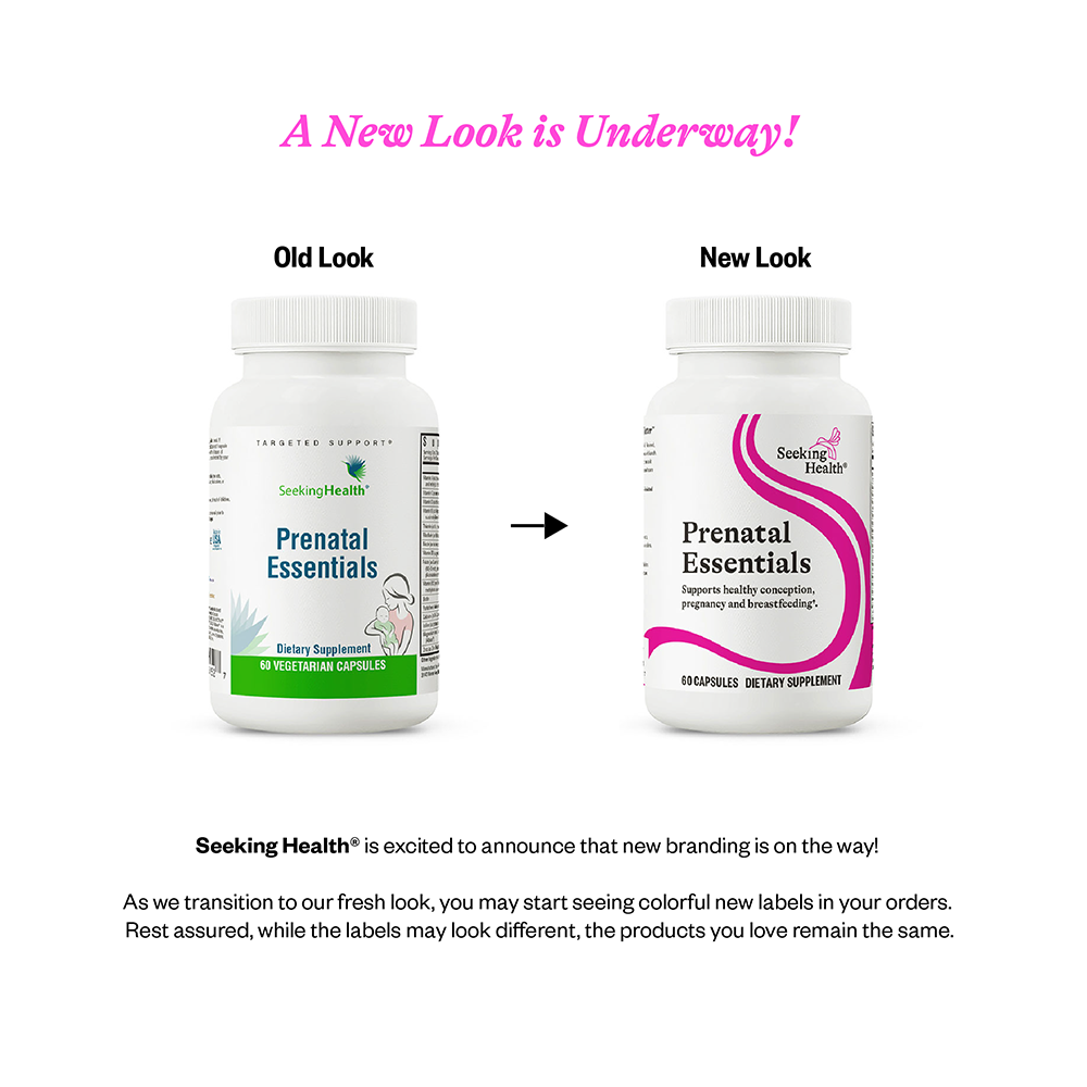 Prenatal Essentials | 60 capsules | Seeking Health
