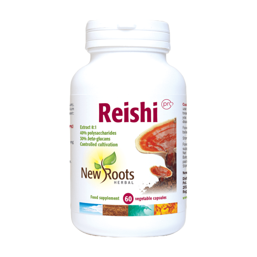 Buy Reishi | 500mg | 60 Capsules UK | New Roots Herbal