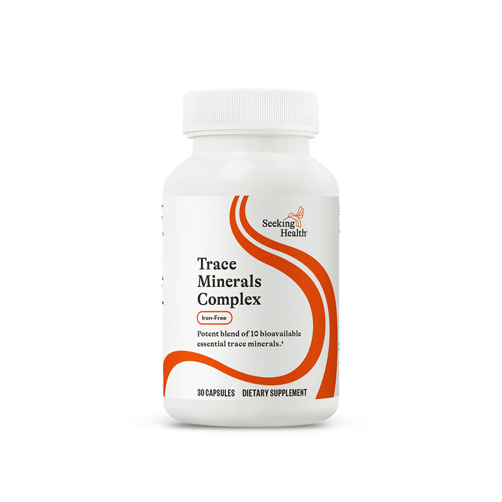 buy Trace Minerals Complex | Iron Free | 30 Capsules | Seeking Health online uk