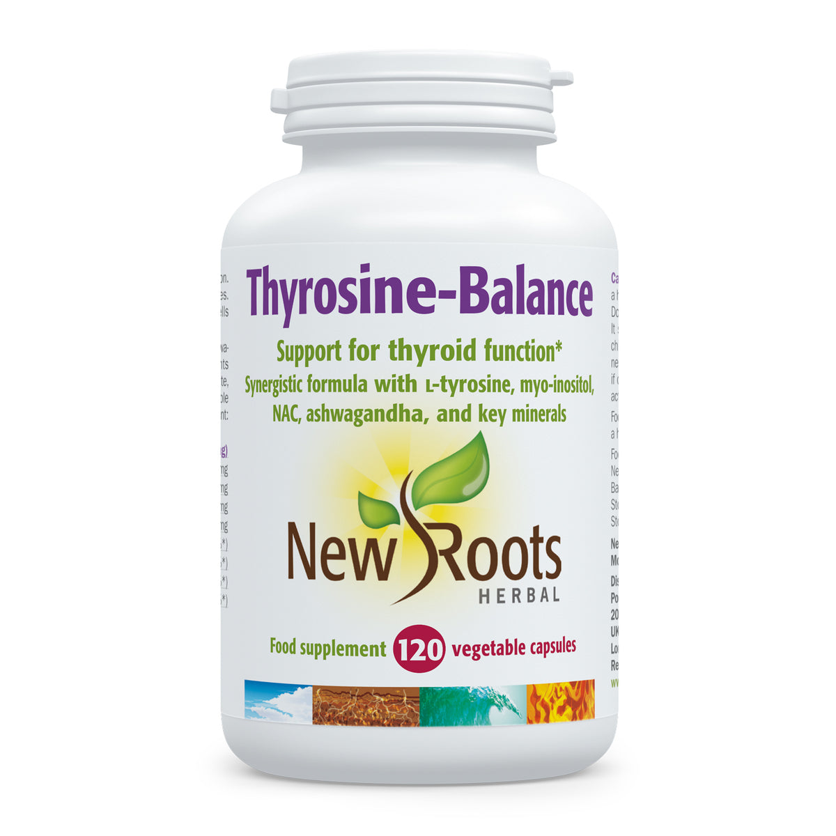 Thyrosine Balance - 120 Veg Caps - New Roots Herbal