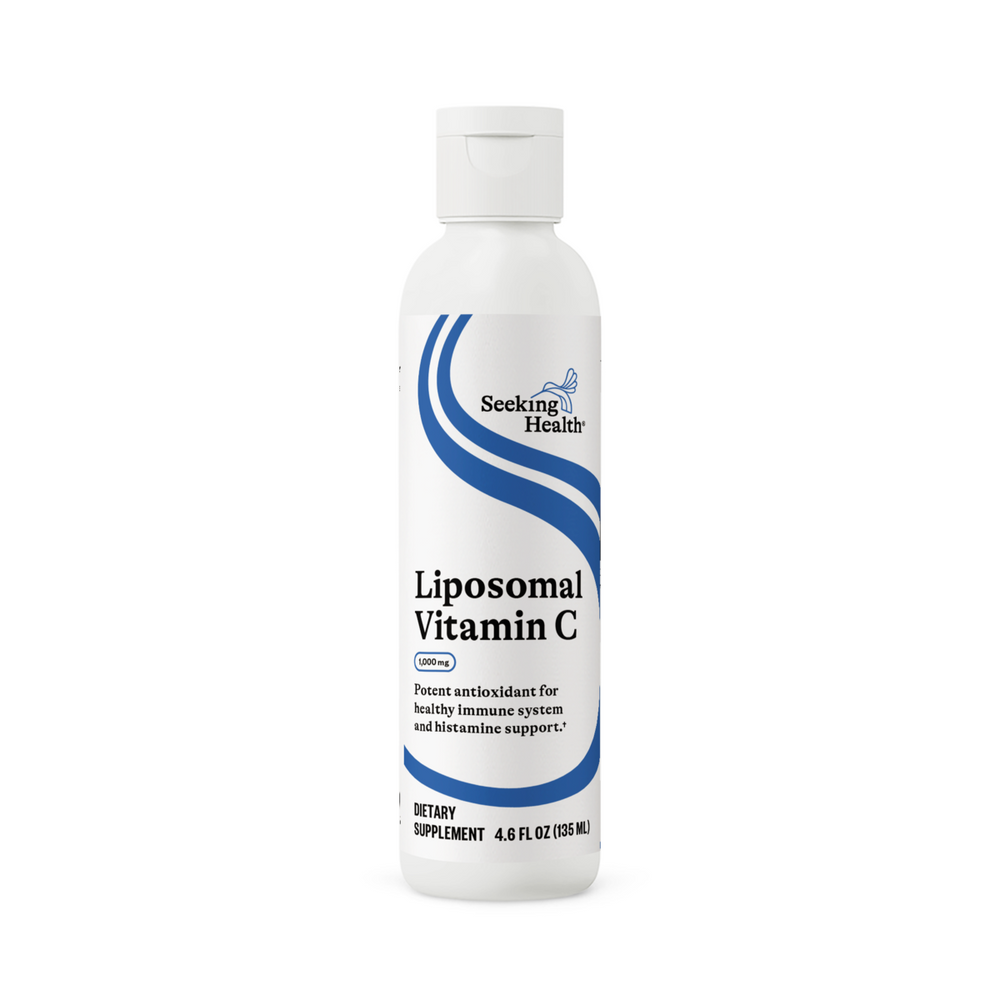Liposomal Vitamin C (Lemon Zest) - 30 Servings | Seeking Health UK 