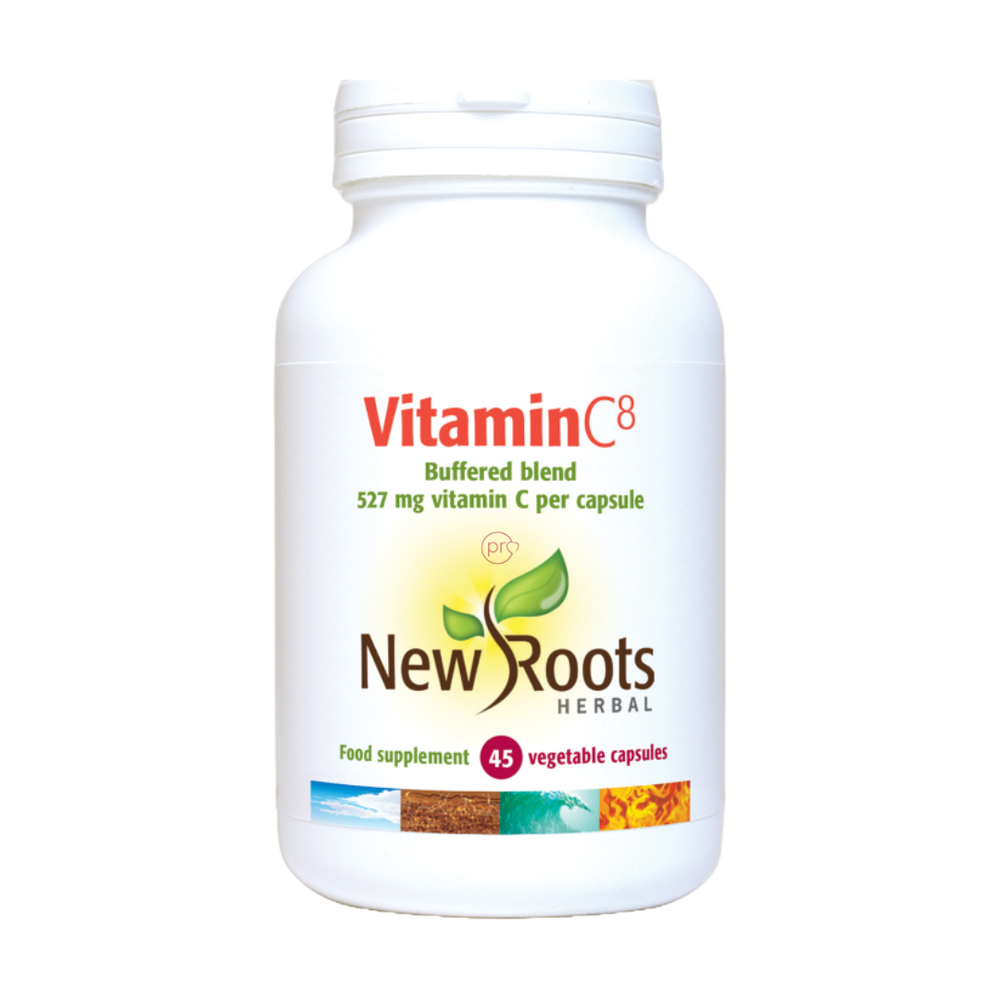 Vitamin C 8 45 Capsules New roots Herbal 