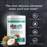 Absorb Plus Vegan - Unsweetened coco choc - IMIX nutrition UK 