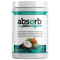 Absorb Plus Vegan - Unsweetened coco choc - IMIX nutrition UK 
