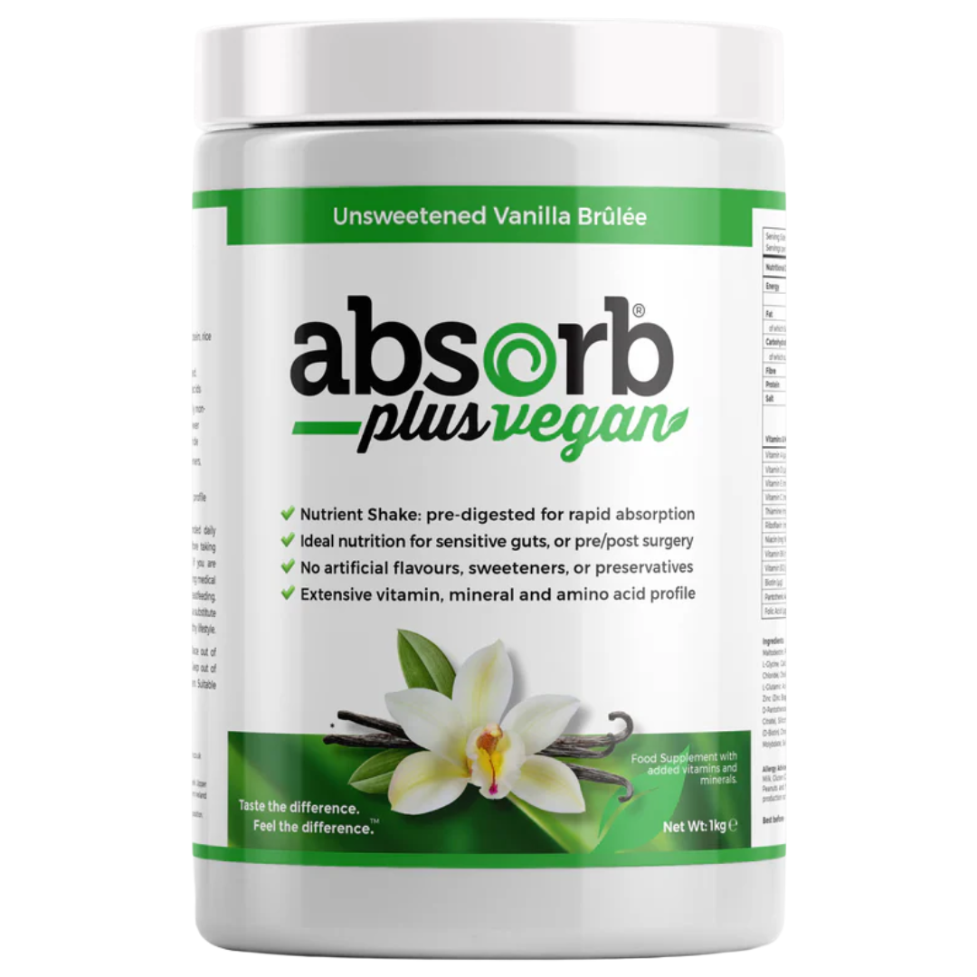 Absorb Plus Vegan - Unsweetened Vanilla Brulee - Imix Nutrition UK 