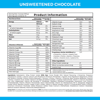 Absorb Plus Whey - Elemental Powder - 1kg Unsweetened Chocolate - IMIX Nutrition 