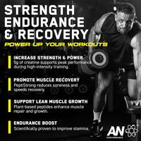 Creatine Monohydrate + Peptide - 444 grams - Applied Nutrition UK 