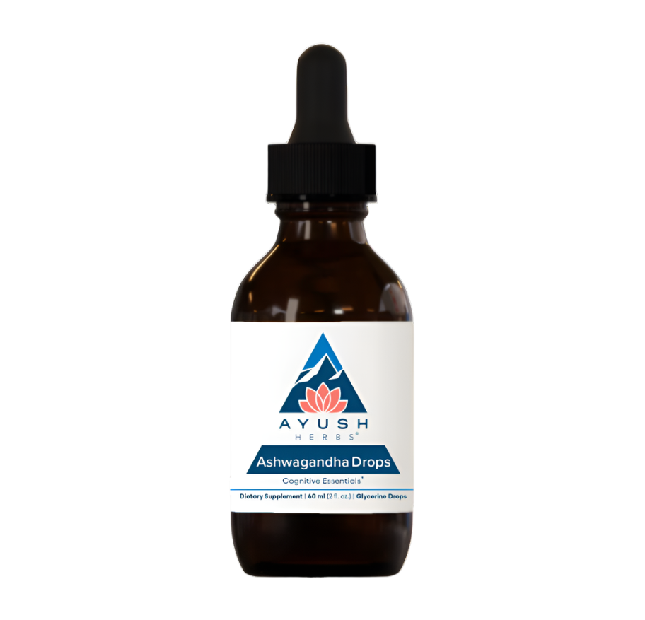 Buy Adult Ashwagandha Drops 60ml | Ayush Herbs UK