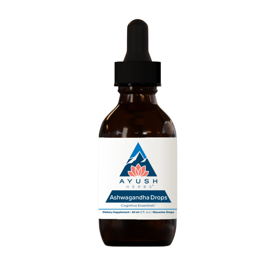 Buy Adult Ashwagandha Drops 60ml | Ayush Herbs UK