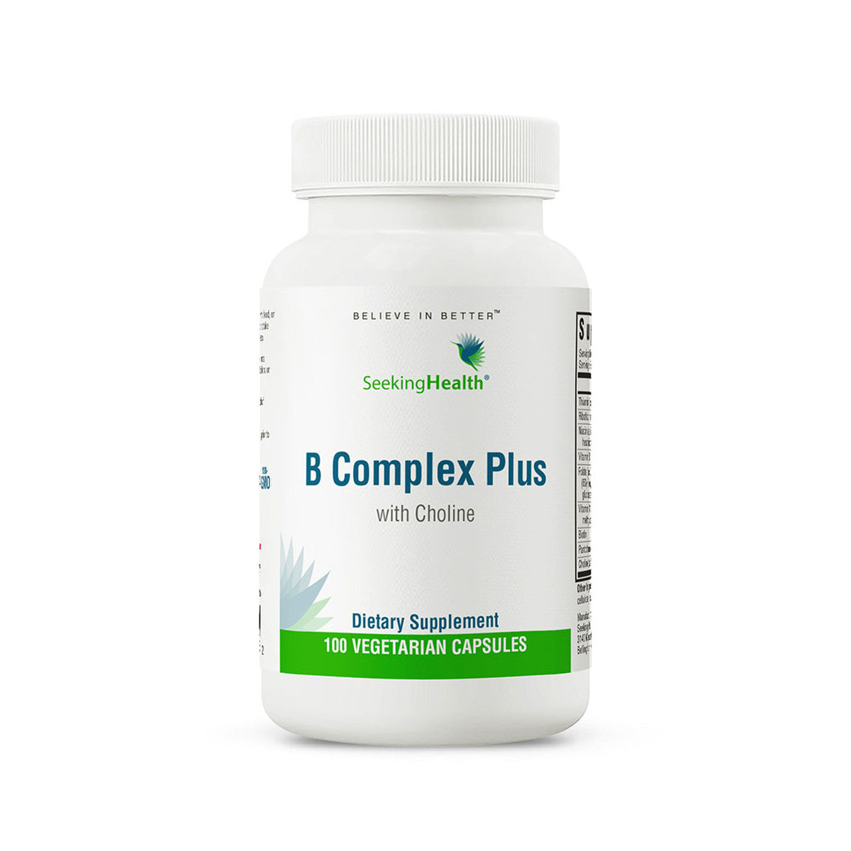 Buy B Complex Plus | 100 v Capsules | Seeking Health UK