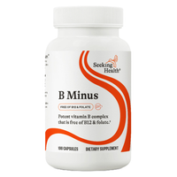 Buy B-Minus (B12 and Folate Free) | 100 vCapsules | Seeking Health UK