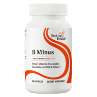Buy B-Minus (B12 and Folate Free) | 100 vCapsules | Seeking Health UK