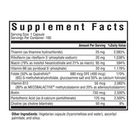 Buy B Complex Plus | 100 v Capsules | Seeking Health UK