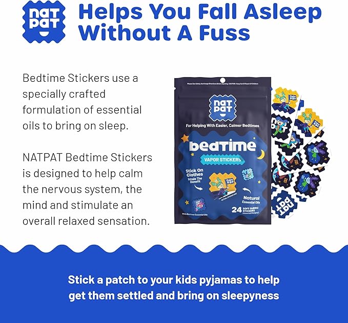 SleepyPatch Sleep Promoting Bedtime Stickers