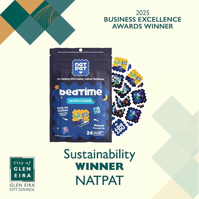 SleepyPatch Sleep Promoting Bedtime Stickers