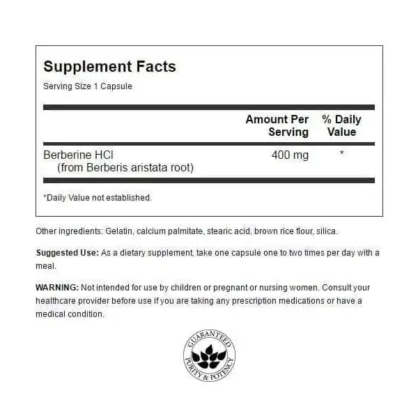 Buy Berberine | 400mg | 60 Capsules UK