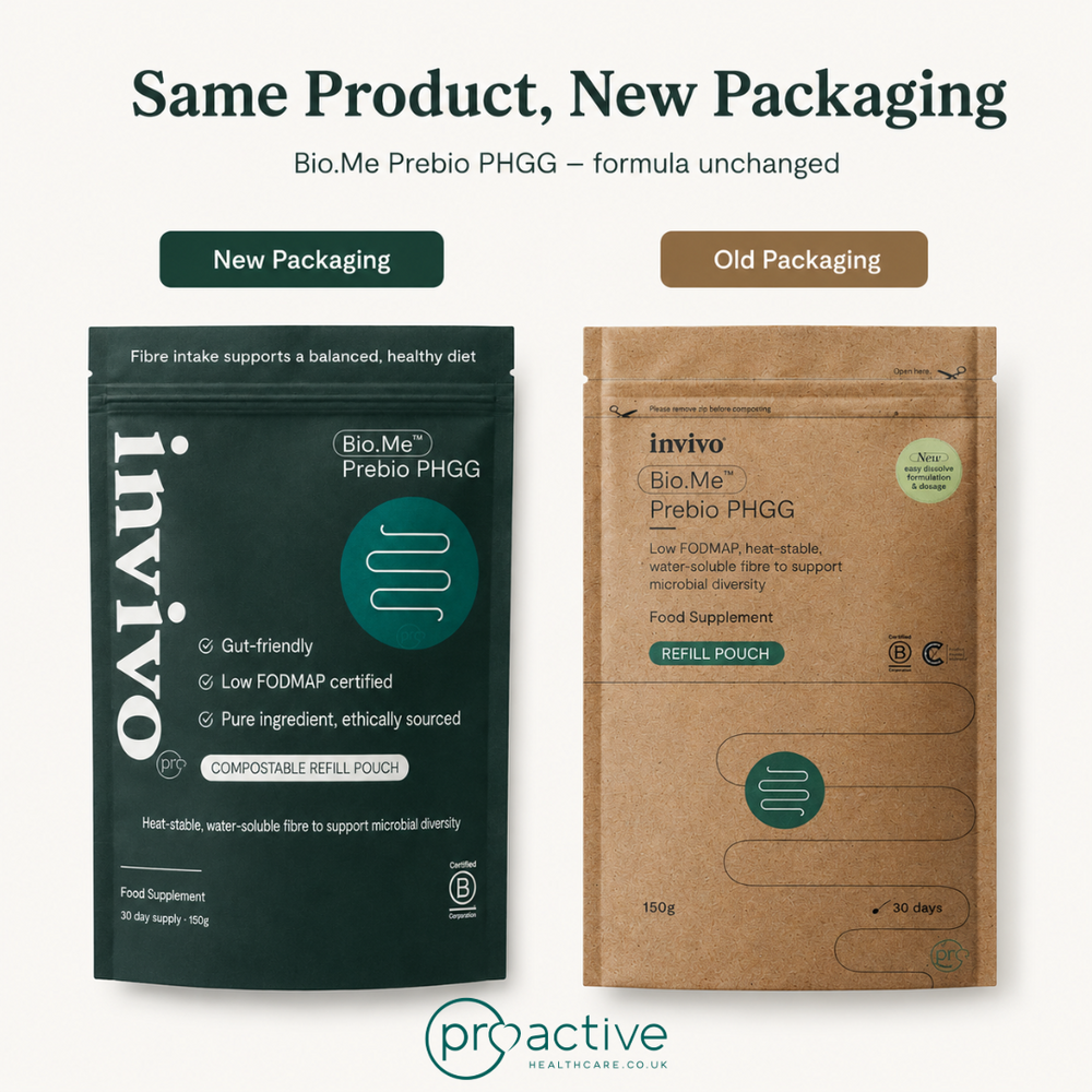 INVIVO  Bio.Me Prebio PHGG 150g | Refill Pouch UK online