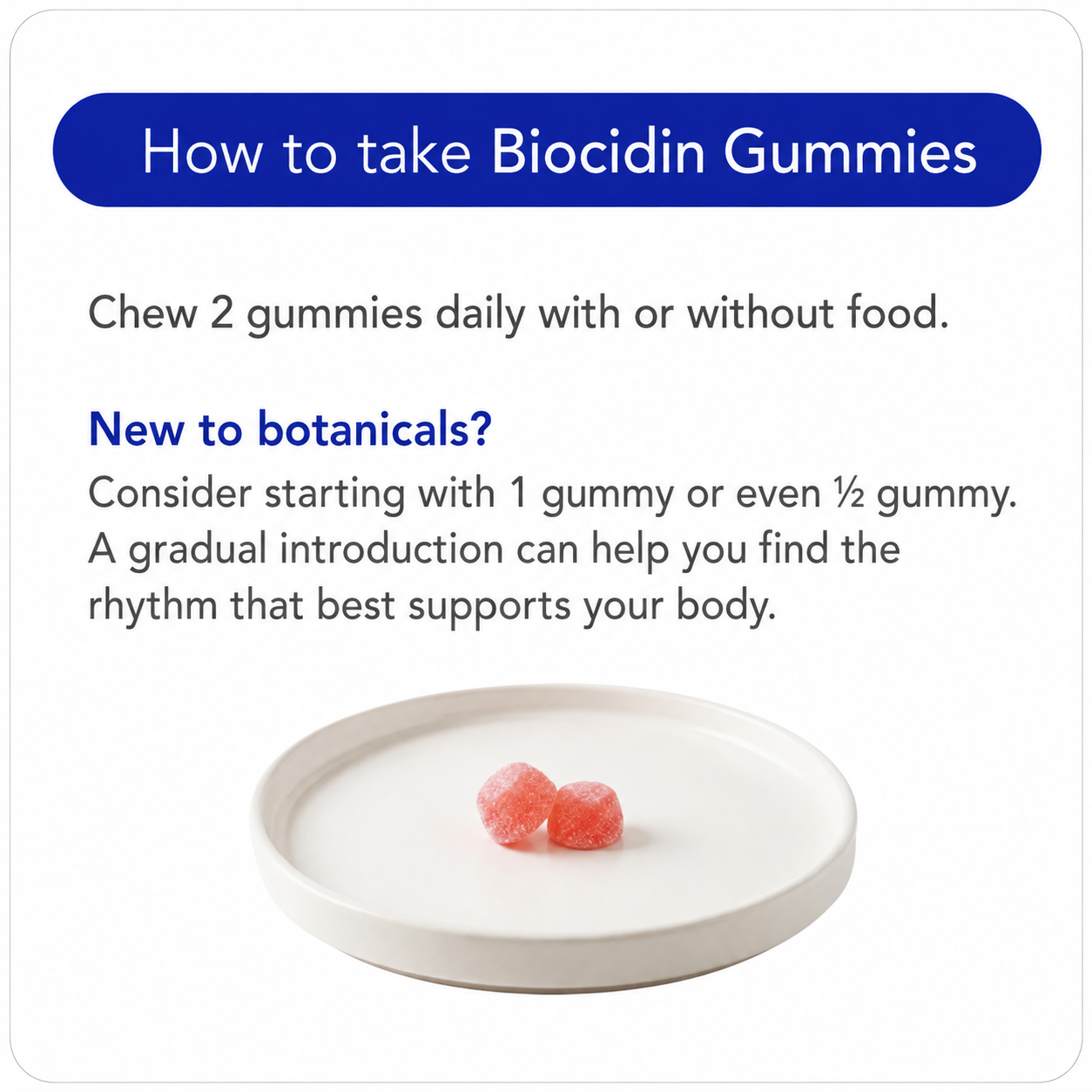 Biocidin Gummies – Botanical Microbiome Support - Biocidin Botanicals UK