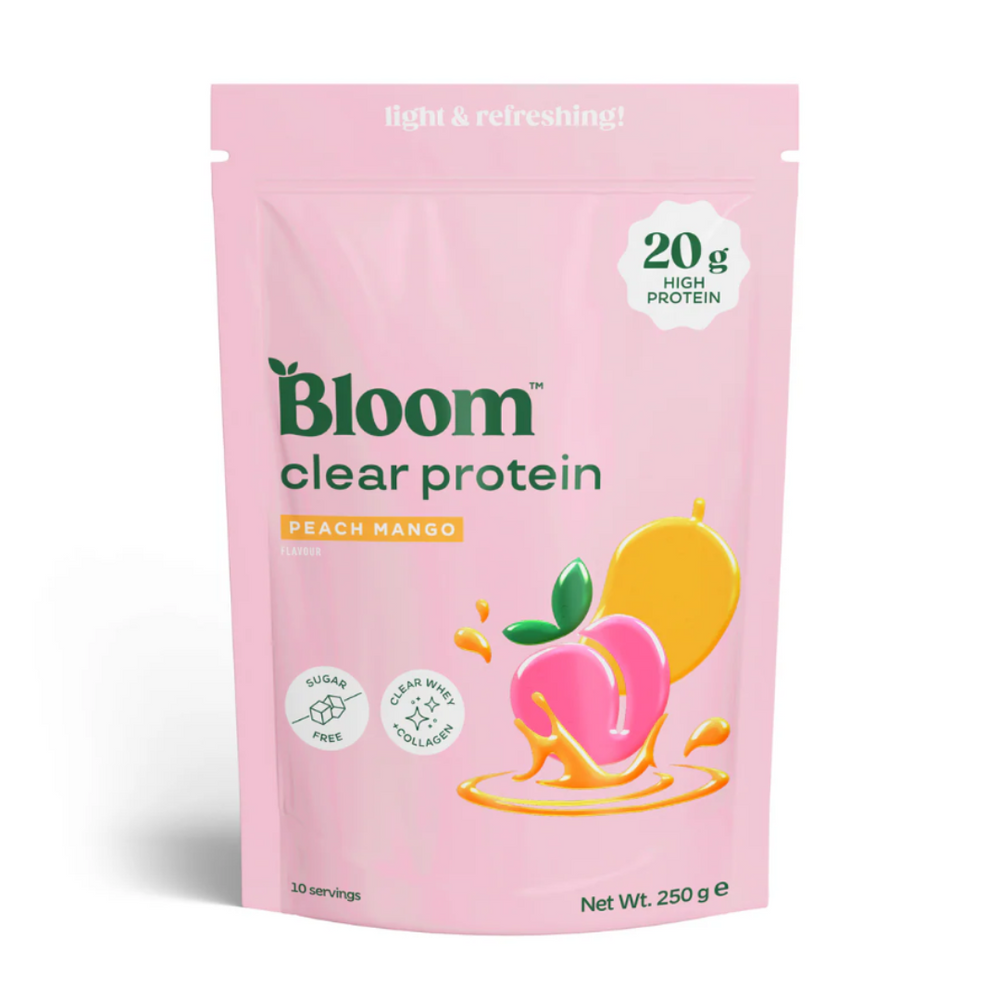 Bloom Clear Whey Protein & Collagen Peach Mango 250g