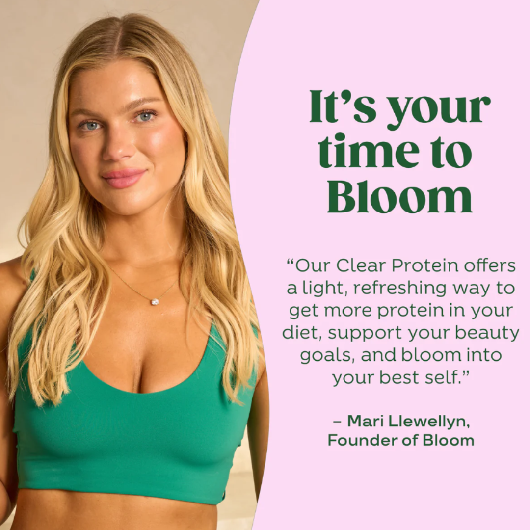 Bloom UK | Clear Whey Protein & Collagen 250g |
