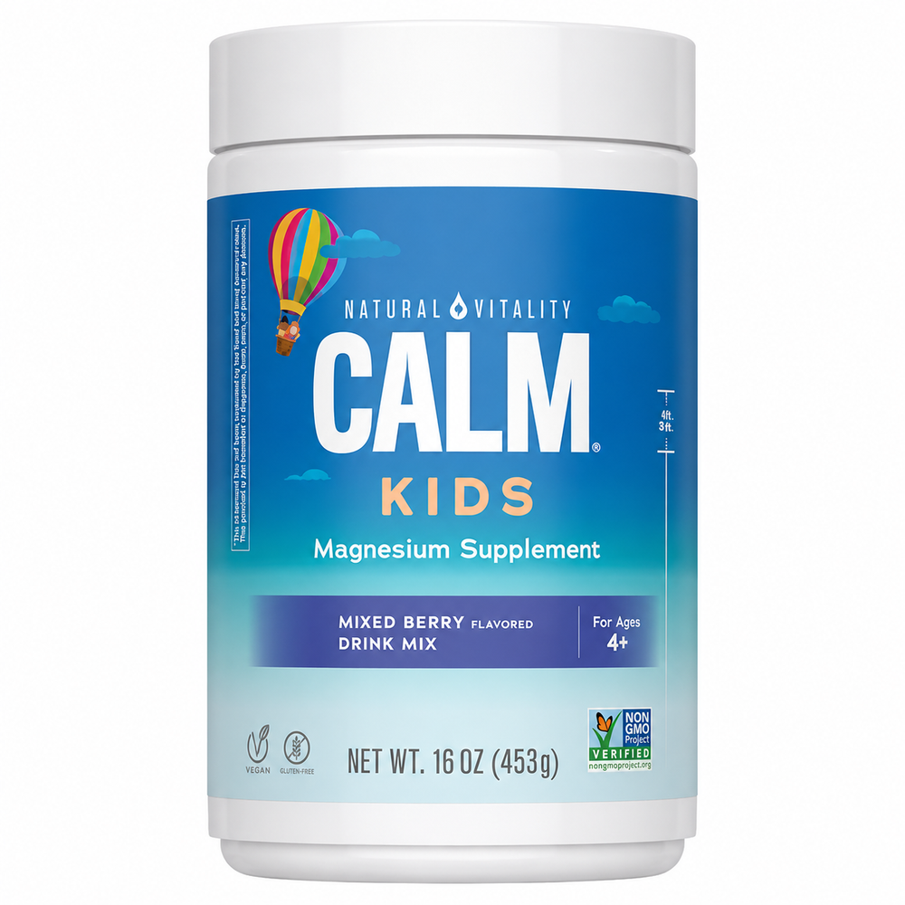 Buy Natural Vitality CALM Kids Magnesium Powder | Berry Flavour | 453 grams UK online