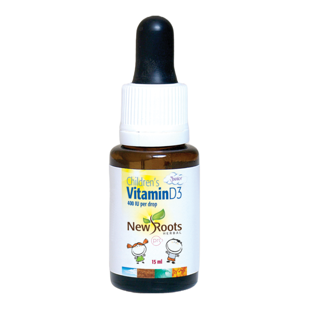 Childrens Vitamin D3 15ml New Roots Herbal