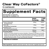Buy Clear Way Cofactors | 75 Capsules | Quicksilver Scientific UK