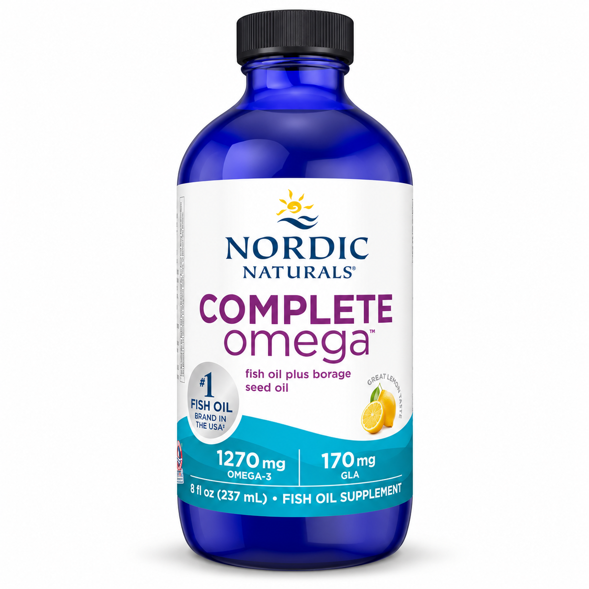 Nordic Naturals | Complete Omega | 1270mg Lemon 237 ml